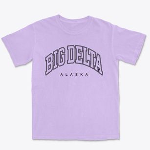 Big Delta Alaska Inline Premium Heavyweight T-shirt