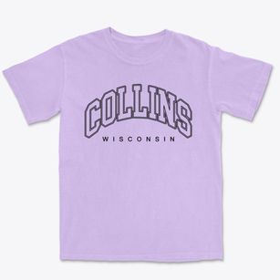 Collins Wisconsin Inline Premium Heavyweight T-shirt