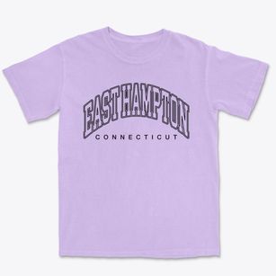 East Hampton Connecticut Inline Premium Heavyweight T-shirt