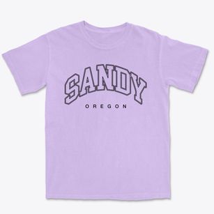 Sandy Oregon Inline Premium Heavyweight T-shirt