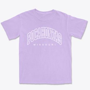 Pocahontas Missouri Inline Premium Heavyweight T-shirt
