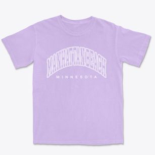 Manhattan Beach Minnesota Inline Premium Heavyweight T-shirt