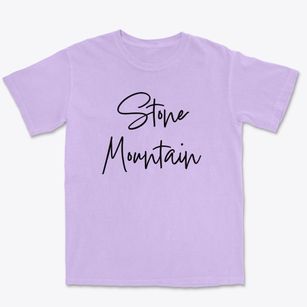 Stone Mountain Georgia Freestyle Premium Heavyweight T-shirt