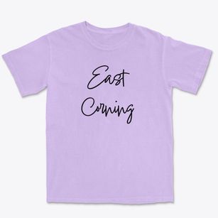 East Corning New York Freestyle Premium Heavyweight T-shirt