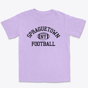Spraguetown New York Football Premium Heavyweight T-shirt