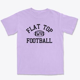 Flat Top West Virginia Football Premium Heavyweight T-shirt