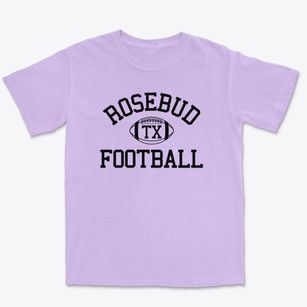 Rosebud Texas Football Premium Heavyweight T-shirt