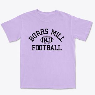 Burrs Mill New Jersey Football Premium Heavyweight T-shirt