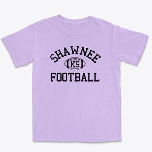 Shawnee Kansas Football Premium Heavyweight T-shirt