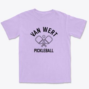 Van Wert Georgia Pickleball Premium Heavyweight T-shirt