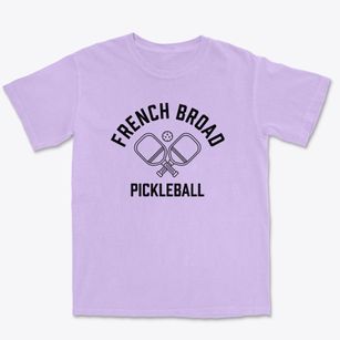 French Broad Tennessee Pickleball Premium Heavyweight T-shirt