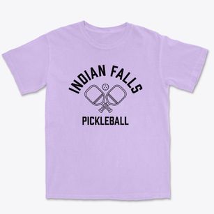 Indian Falls New York Pickleball Premium Heavyweight T-shirt