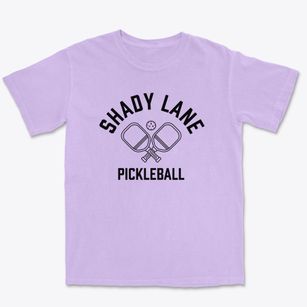 Shady Lane Delaware Pickleball Premium Heavyweight T-shirt