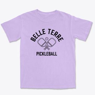 Belle Terre Louisiana Pickleball Premium Heavyweight T-shirt