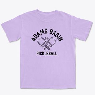 Adams Basin New York Pickleball Premium Heavyweight T-shirt