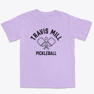 Travis Mill Virginia Pickleball Premium Heavyweight T-shirt