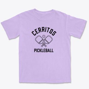 Cerritos California Pickleball Premium Heavyweight T-shirt