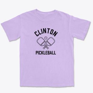 Clinton Maine Pickleball Premium Heavyweight T-shirt