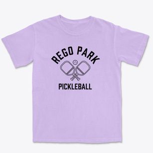 Rego Park New York Pickleball Premium Heavyweight T-shirt