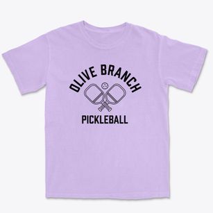 Olive Branch Mississippi Pickleball Premium Heavyweight T-shirt