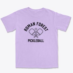 Roman Forest Texas Pickleball Premium Heavyweight T-shirt