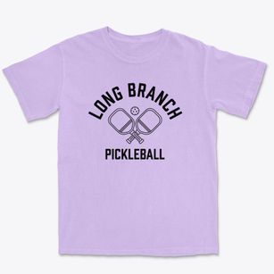 Long Branch New Jersey Pickleball Premium Heavyweight T-shirt