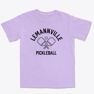 Lemannville Louisiana Pickleball Premium Heavyweight T-shirt