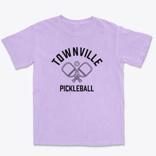 Townville Pennsylvania Pickleball Premium Heavyweight T-shirt