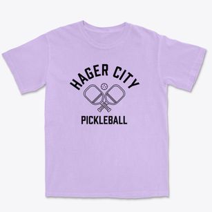 Hager City Wisconsin Pickleball Premium Heavyweight T-shirt