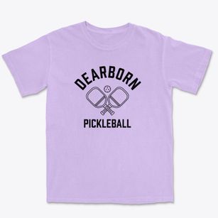 Dearborn Michigan Pickleball Premium Heavyweight T-shirt