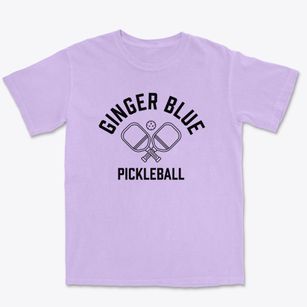 Ginger Blue Missouri Pickleball Premium Heavyweight T-shirt