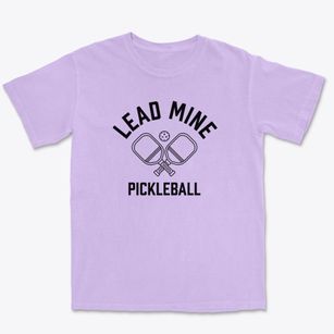 Lead Mine West Virginia Pickleball Premium Heavyweight T-shirt