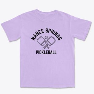 Nance Springs Georgia Pickleball Premium Heavyweight T-shirt