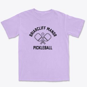 Briarcliff Manor New York Pickleball Premium Heavyweight T-shirt