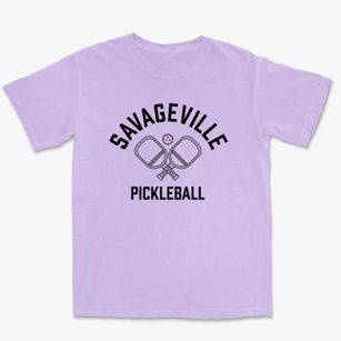 Savageville New Hampshire Pickleball Premium Heavyweight T-shirt
