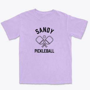 Sandy Oklahoma Pickleball Premium Heavyweight T-shirt
