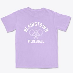 Blairstown Iowa Pickleball Premium Heavyweight T-shirt