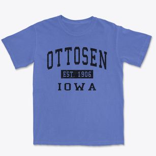Ottosen Iowa Classic Established Premium Heavyweight T-shirt