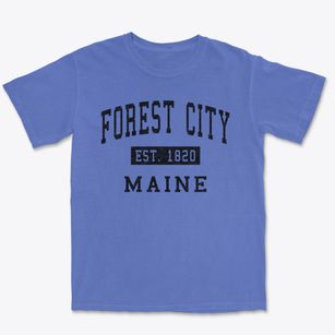 Forest City Maine Classic Established Premium Heavyweight T-shirt