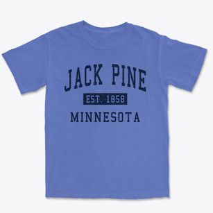 Jack Pine Minnesota Classic Established Premium Heavyweight T-shirt
