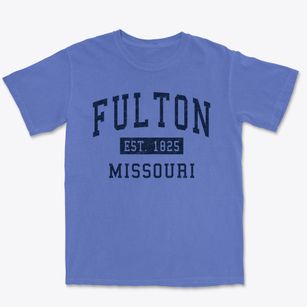 Fulton Missouri Classic Established Premium Heavyweight T-shirt
