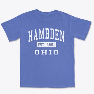 Hambden Ohio Classic Established Premium Heavyweight T-shirt