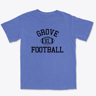Grove Christian School Classic Football Premium Heavyweight T-shirt