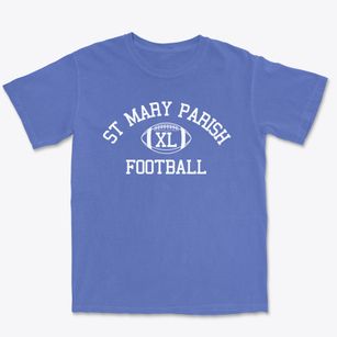 St Mary Parish Classic Football Premium Heavyweight T-shirt