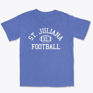 Saint Juliana Consolidated School Classic Football Premium Heavyweight T-shirt