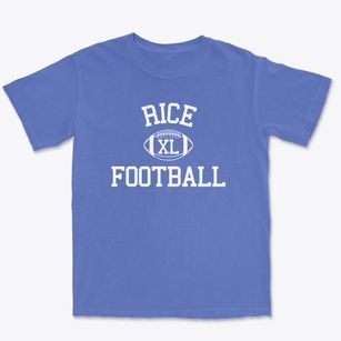 Rice High School Classic Football Premium Heavyweight T-shirt
