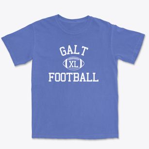 Galt High School Classic Football Premium Heavyweight T-shirt
