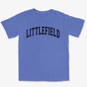Littlefield Elementary School Varsity Arch Premium Heavyweight T-shirt