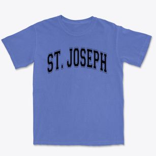 Saint Joseph School Varsity Arch Premium Heavyweight T-shirt