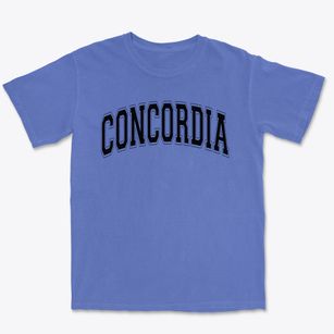 Concordia Lutheran School Varsity Arch Premium Heavyweight T-shirt